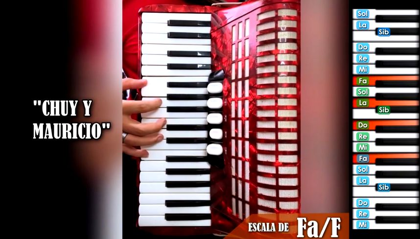 Chuy y Mauricio - TUTORIAL en Acordeon de Teclas