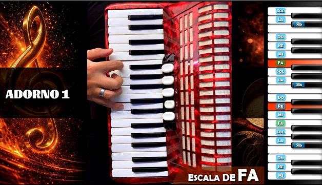Pero Quererte Jamas - ADORNOS BÁSICOS en Acordeon de Teclas
